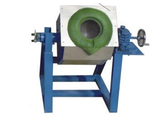 35KW Mini Induction Furnace , 380V Scrap Metal Melting Furnace