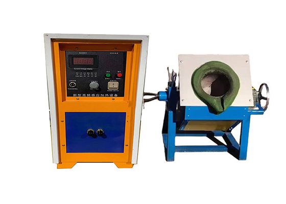 Chuyển đổi tần số Lò nung chảy cảm ứng nhỏ 400 độ Nhiệt độ OEM